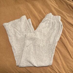 Forever 21 Light Gray Wide Leg Pants